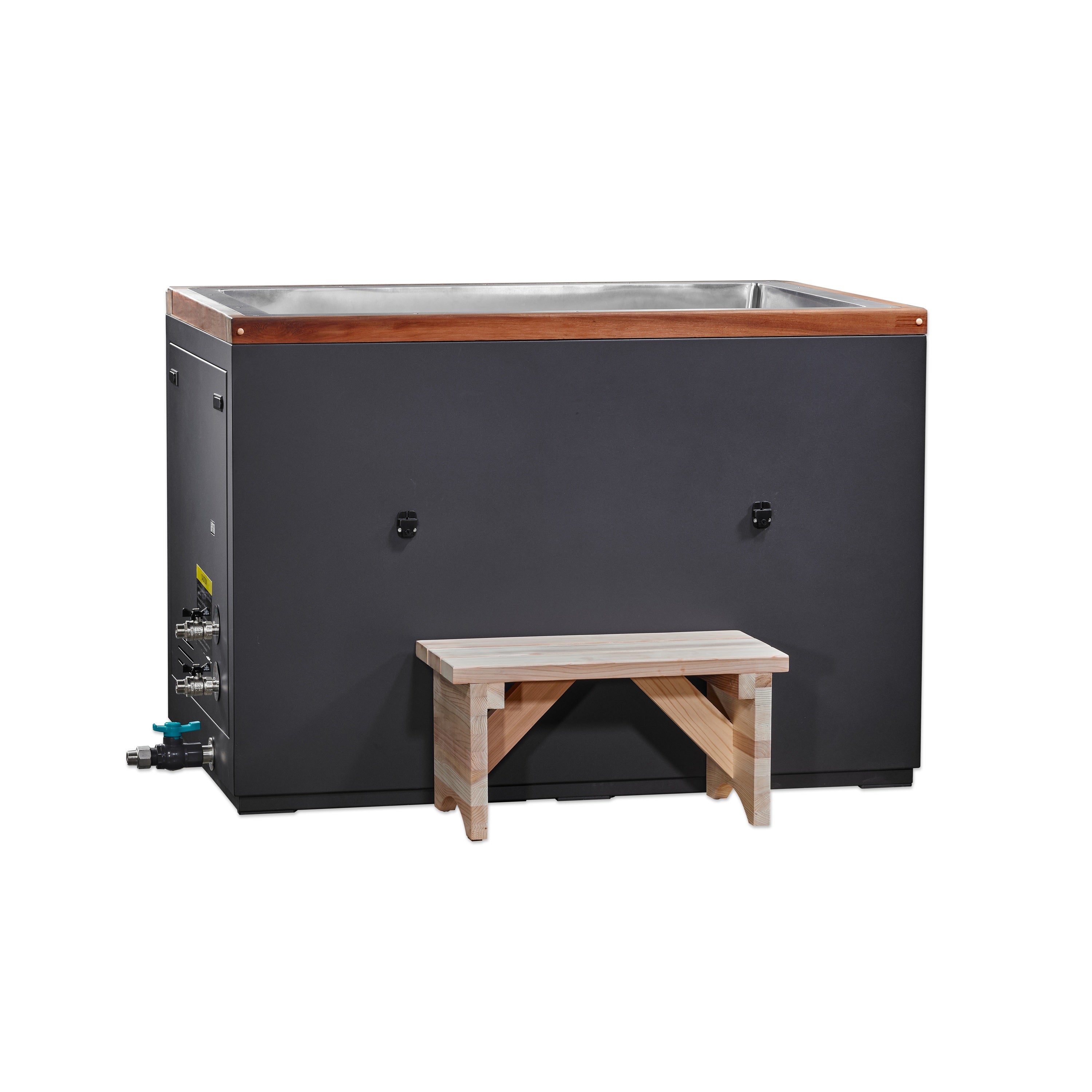 Dynamic Cold Therapy Stainless Steel Cuboid Plunge