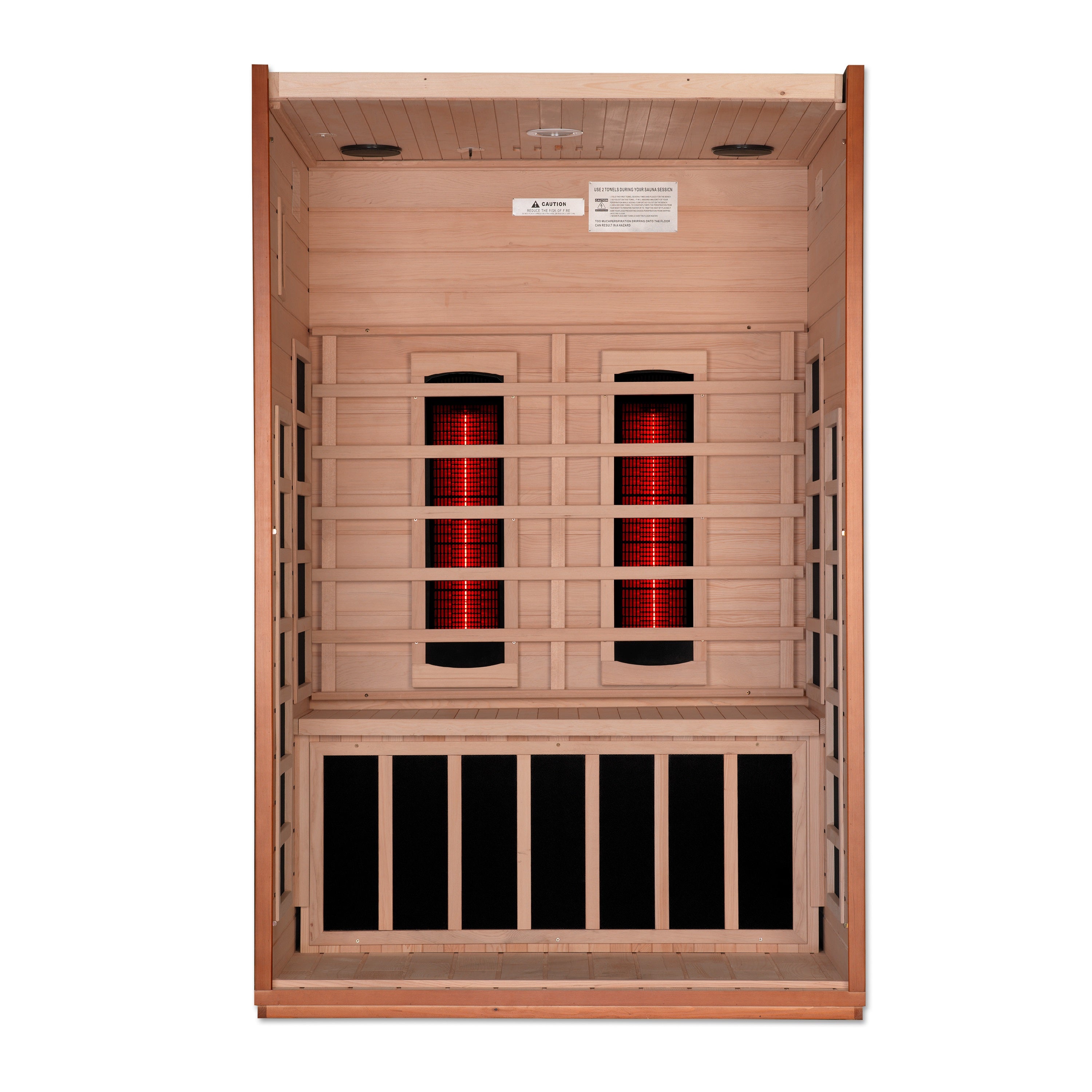 Dynamic "Cordoba" 2-Person Full Spectrum Infrared Sauna (Near Zero EMF)