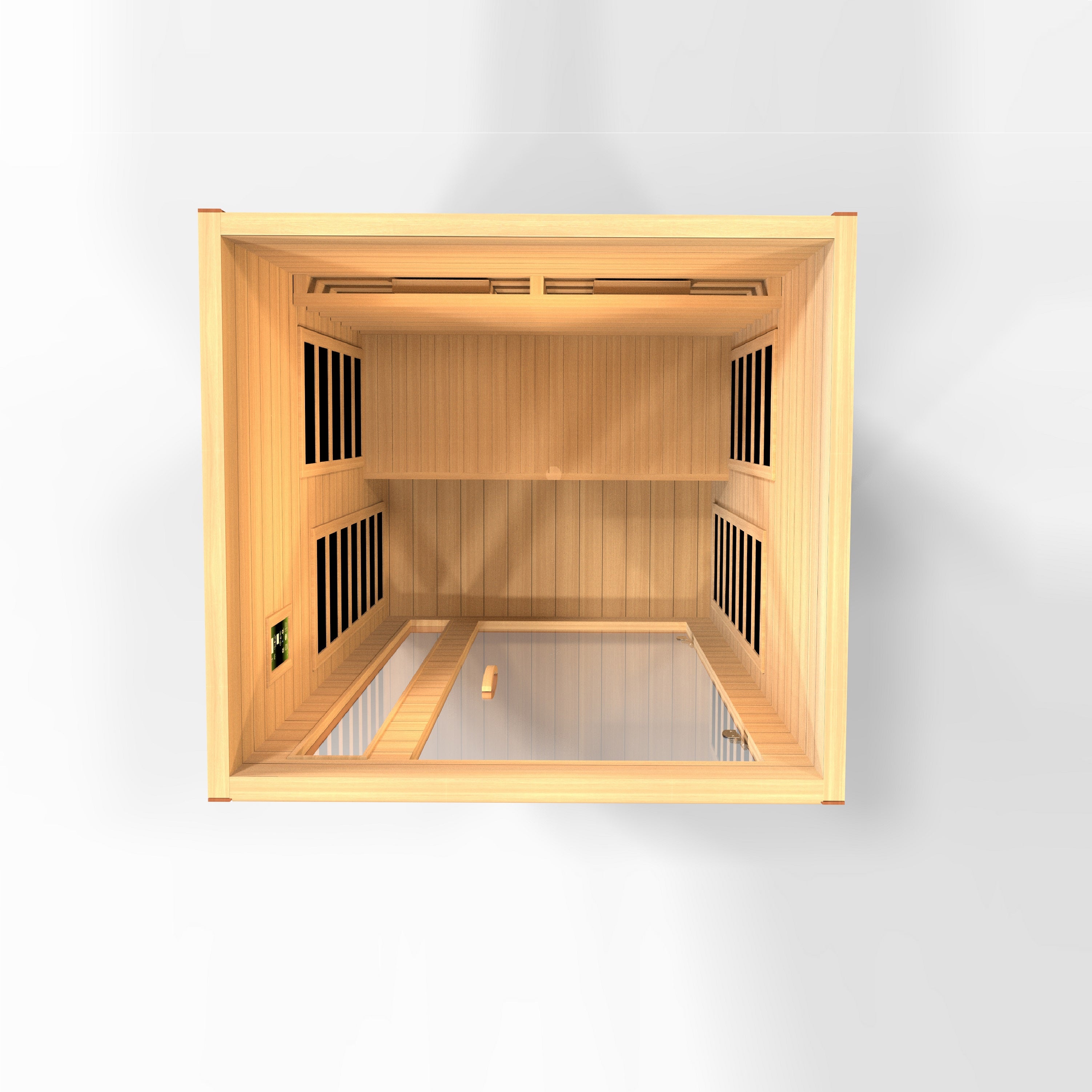 Dynamic "Cordoba" 2-Person Full Spectrum Infrared Sauna (Near Zero EMF)