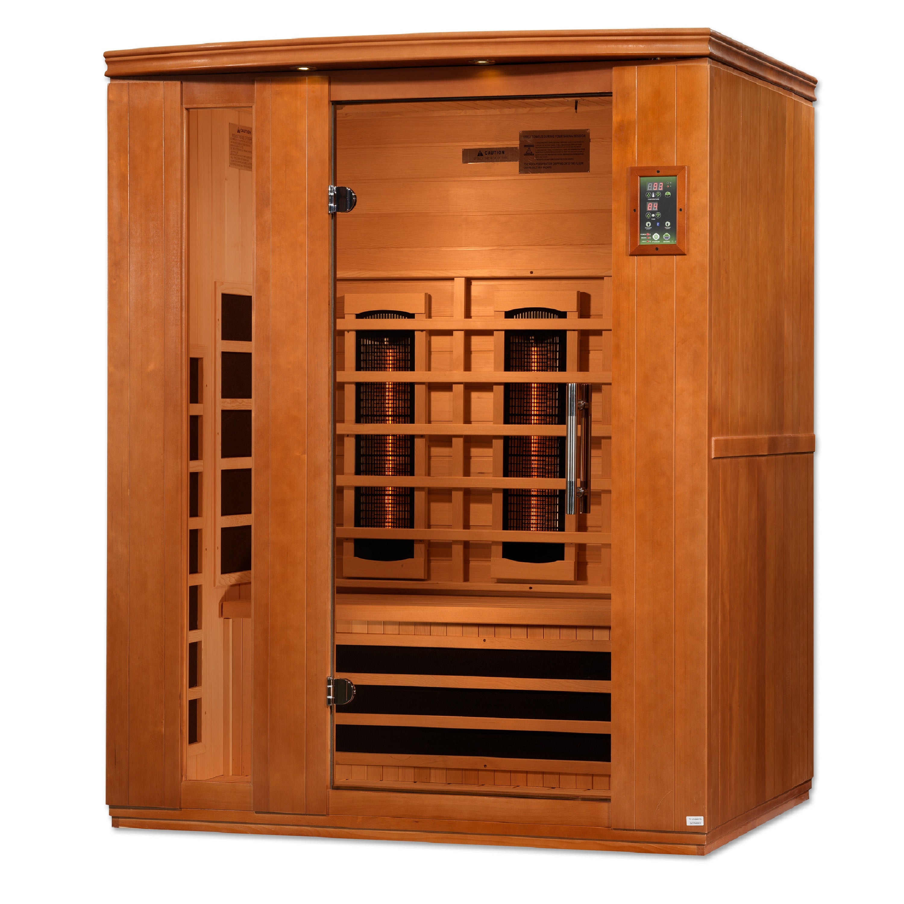 Dynamic Lugano 3-Person Full Spectrum Far Infrared Sauna (Near Zero EMF)