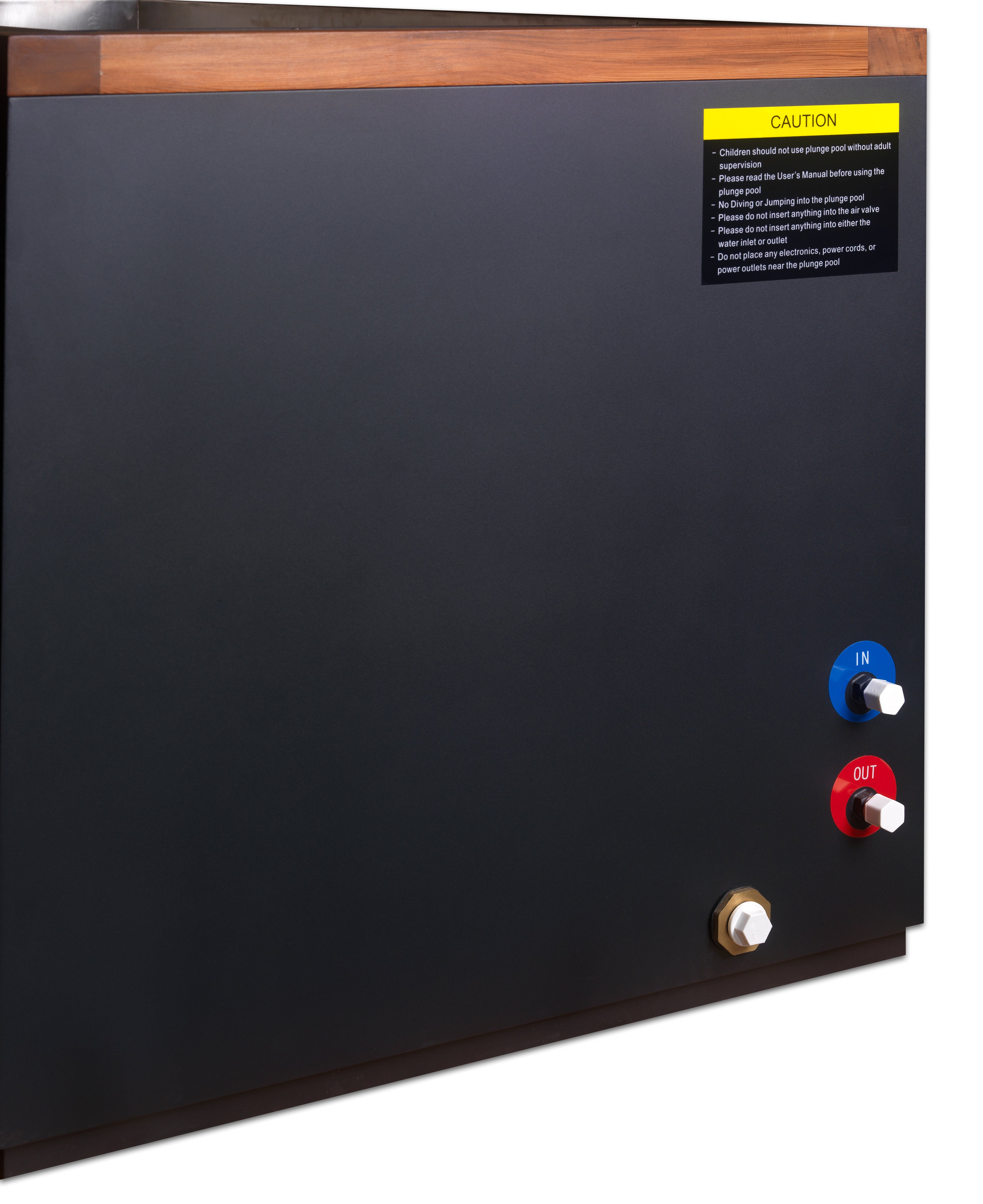 Dynamic Cold Therapy Stainless Steel Cuboid Plunge