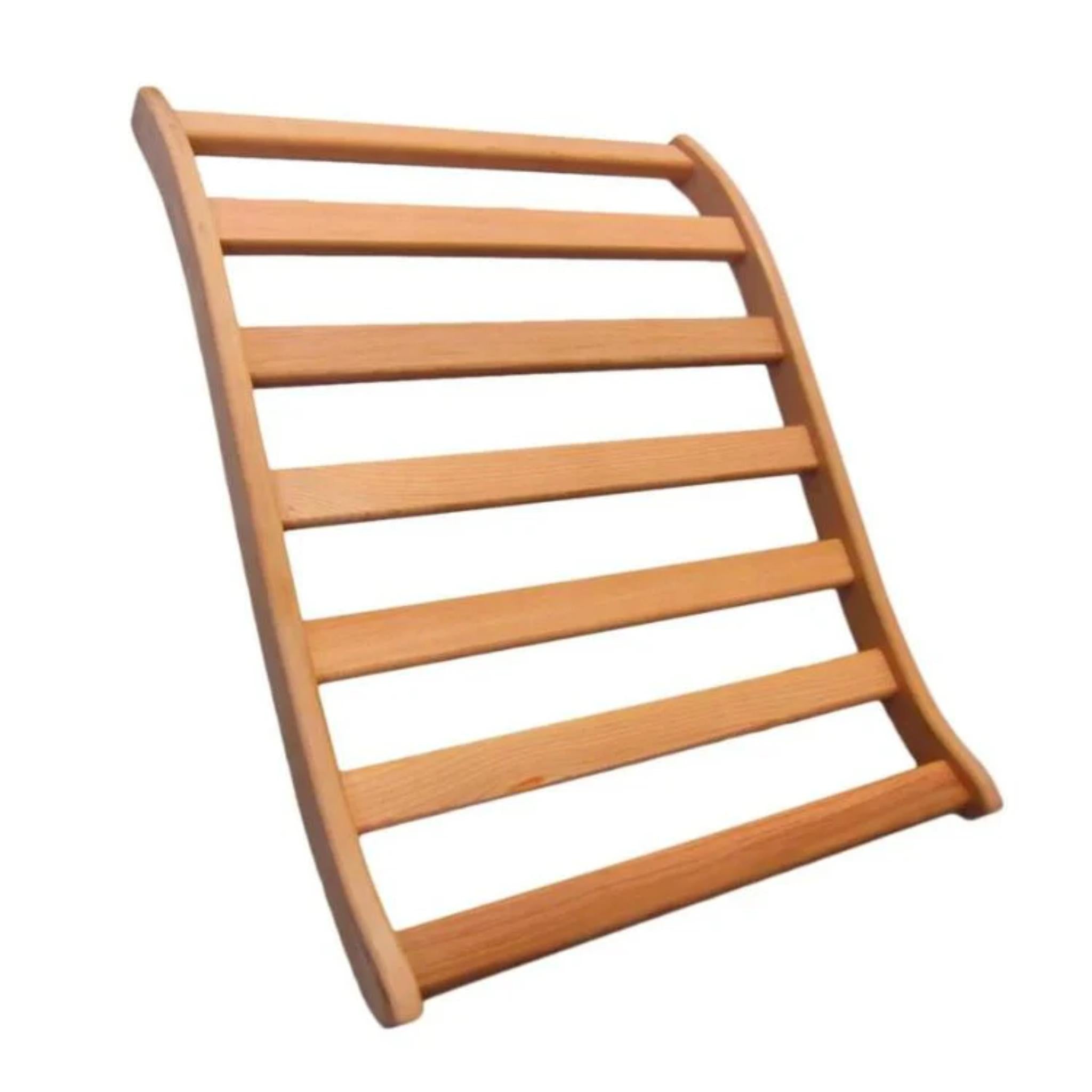 Golden Designs S-Shape Backrest for Saunas