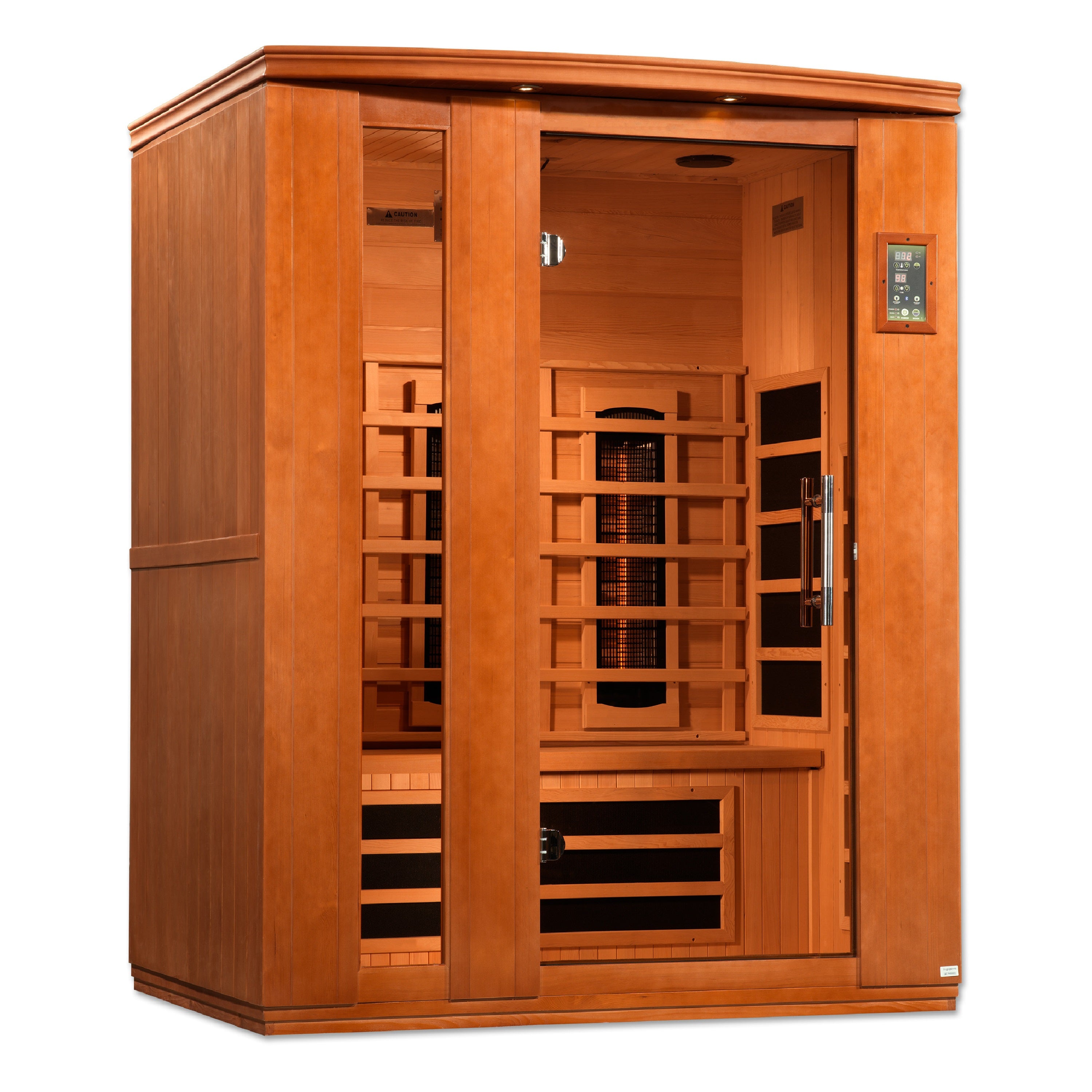 Dynamic Lugano 3-Person Full Spectrum Far Infrared Sauna (Near Zero EMF)